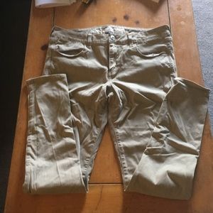 AEO khaki jegging jeans